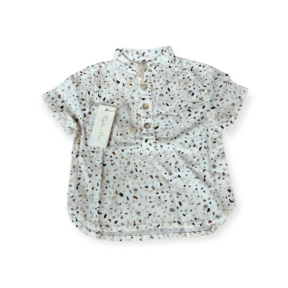 New Rylee + Cru Terrazzo Mason shirt - Picture 5 of 6